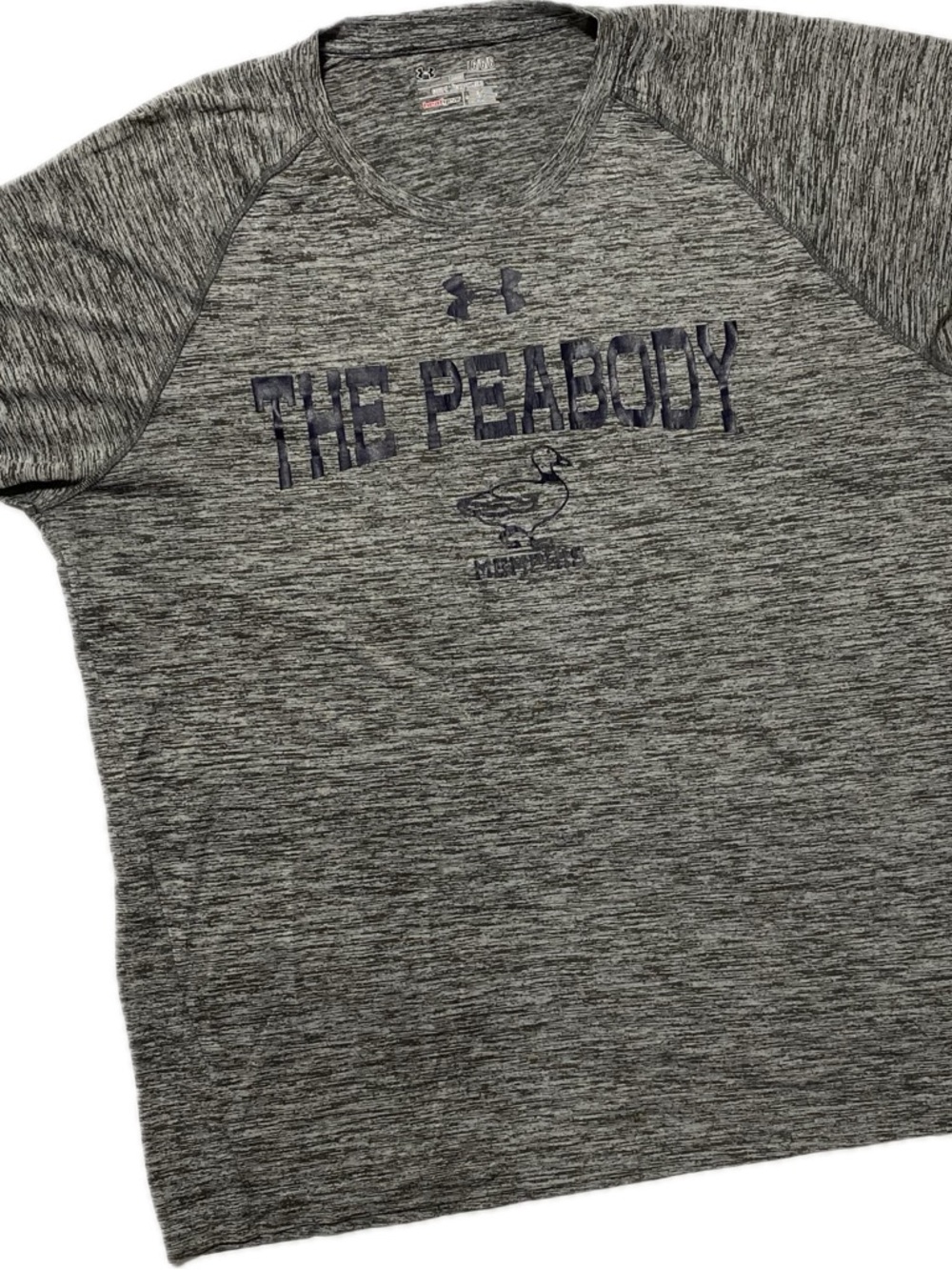 Under Armour Men’s Grey Heather Performance Crew - The Peabody